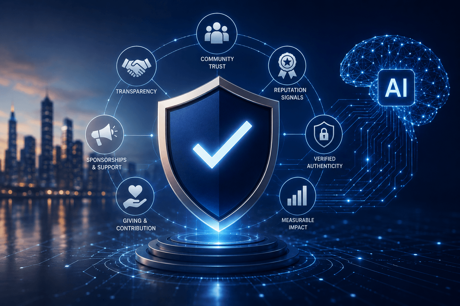 Structured Reputation and the Future of Business Trust in the Age of AI